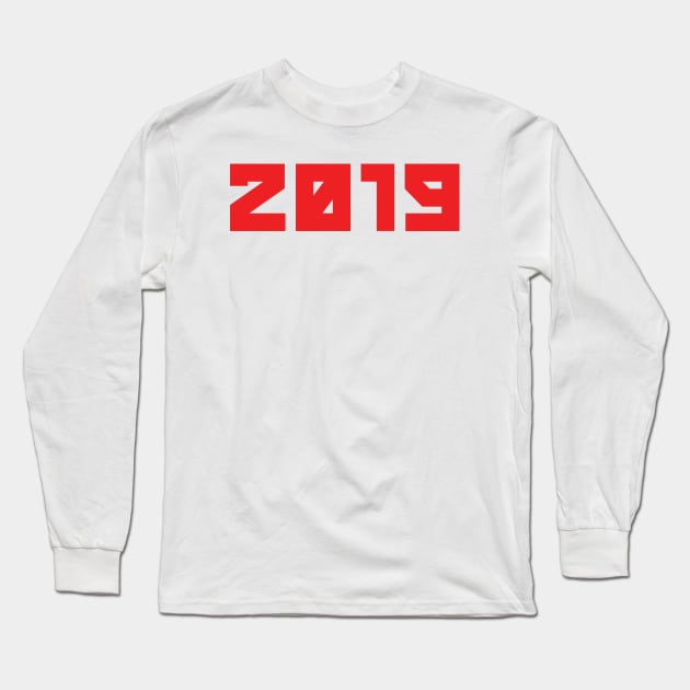 2019 Long Sleeve T-Shirt by BadBox
